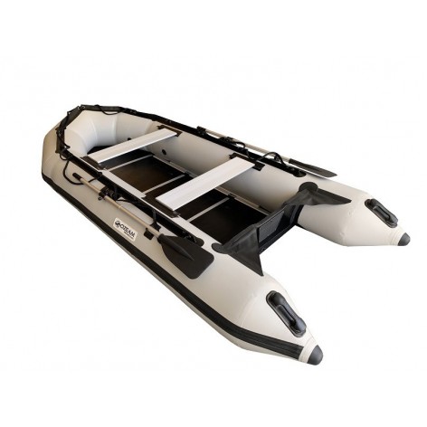 OZEAM SD360-SL inflatable boat with wooden floor