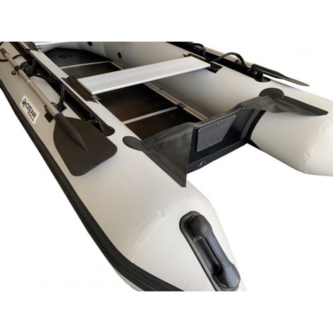 OZEAM SD360-SL inflatable boat with wooden floor