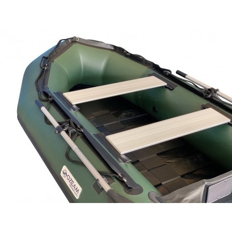 Boat Inflatable OZEAM 300 GREEN Plate-Slat floor.