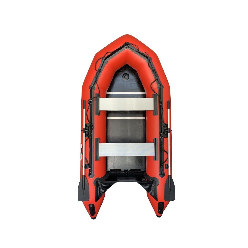 Boat Inflatable OZEAM 300 Complete wood floor with inflatable keel