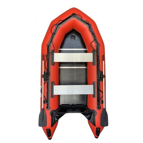 Boat Inflatable OZEAM 300 Complete wood floor with inflatable keel