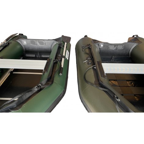 OZEAM 249 inflatable boat with wooden floor