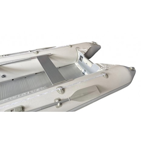 Bateau pneumatique OZEAM 380 PROA en D avec plancher et quille en ALUMINIUM