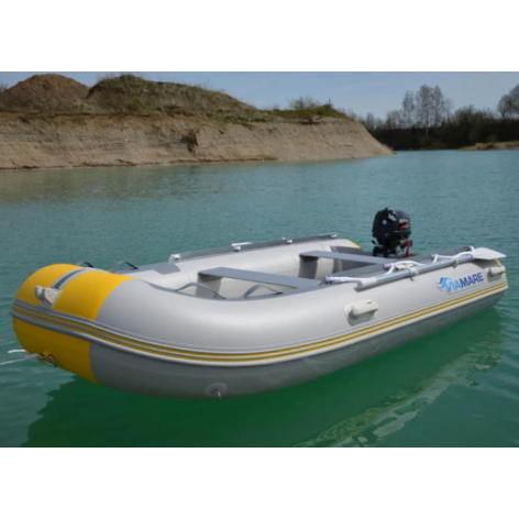 Bateau pneumatique VIAMARE de 3,30 m avec fond gonflable et quille gonflable