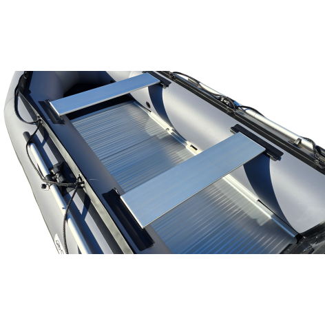 OZEAM 360 inflatable boat with full aluminum floor and inflatable keel