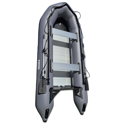 OZEAM 360 inflatable boat with full aluminum floor and inflatable keel