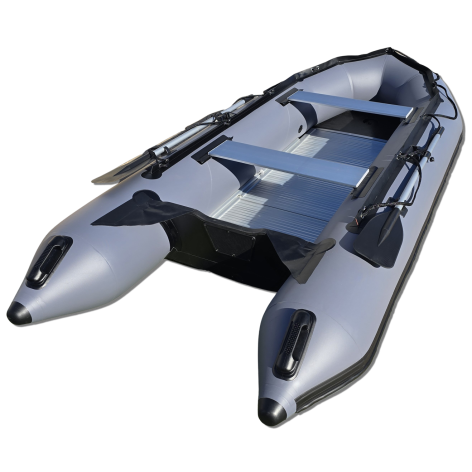 OZEAM 360 inflatable boat with full aluminum floor and inflatable keel