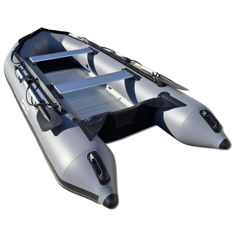 OZEAM 360 inflatable boat with full aluminum floor and inflatable keel