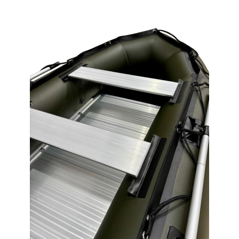 Bateau pneumatique OZEAM 300 avec plancher complet en aluminium et quille gonflable